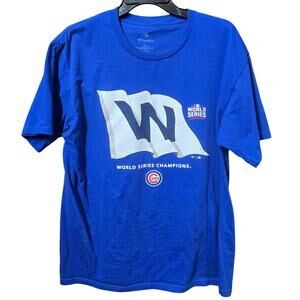 Chicago Cubs Fanatics 2016 World Series Champions Tee MLB Large